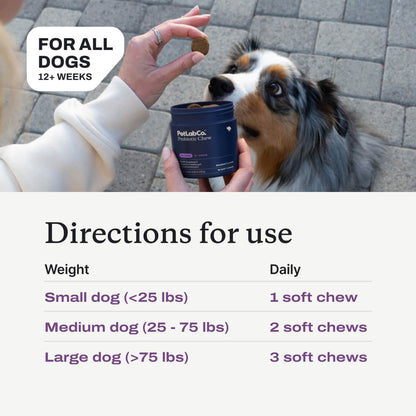 Tailored probiotics for Dogs -Soft Chews